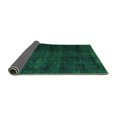 thumbnail image 2 of Ahgly Company Indoor Round Oriental Green Modern Area Rugs, 8' Round, 2 of 4