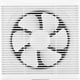 thumbnail image 4 of Ventiladores de ventana con escape Ventilador de escape de ventana de baño de 8 pulgadas, Ventilador de ventana de ático vertical Doble dirección Fuerte, 4 of 5