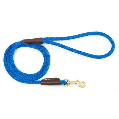 Mendota Products Training 3/8-Inch by 6-Feet Snap Leash, Small, Blue, The Mendota Snap leash is the perfect solution for exercise walking and training in the park By Mendota Products ()