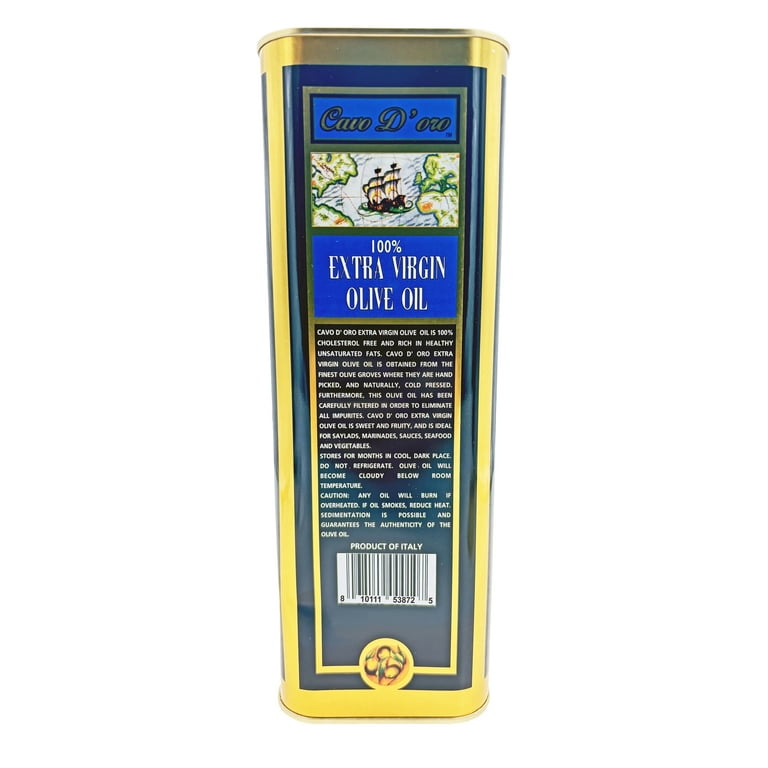 Cavo D'oro 100% Extra Virgin Olive Oil | Cold Pressed | Kosher