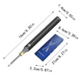 thumbnail image 2 of Dsscvnef Outil de Soudage Sans Fil Rechargeable USB 4 Réglages de Température Stylo de Soudure Électrique pour Appareil Électroménager R Epair, 2 of 5