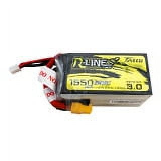 UPC: 0889551007139 | Tattu Lipo Battery R-Line Version 3.0 1550mAh 5S1P 18.5V 120C Pack with XT60 Plug for FPV Racing RC Cars