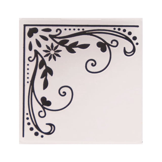 MasteelfCA DIY Plastic Bump Embossing Template Stencil Folder for Album Scrapbooking Paper Art Craft Decor