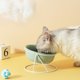 thumbnail image 4 of Cuenco de cerámica para gatos Laklulu, cuenco para perros, cuenco para beber, cuenco para comida, cuenco para mascotas con marco de hierro y protección para la columna cervical, 4 of 5