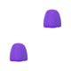 thumbnail image 1 of Tapa de cabeza de baño Yuarrent exprimidor dispensador de cierre automático reutilizable lavable Violeta 2piezas, 1 of 6