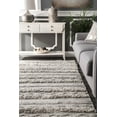 thumbnail image 2 of nuLOOM Josiah High Low Tribal Area Rug, 5' x 8', Gray, 2 of 7