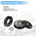 thumbnail image 6 of AC Compressor Clutch Set Replace for Ford F-150 2006-1997 A/C Clutch Repair Assembly Black, 6 of 6