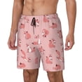 thumbnail image 2 of Uemuo Fox Pattern Mens Swim Trunks Quick Dry Board Shorts with Mesh Lining, Stretch Beach Shorts Quick Dry No-Chafing Board Shorts-X-Large, 2 of 9