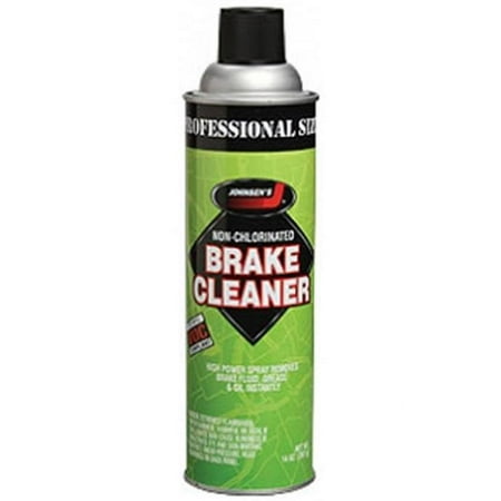 Johnsens 2417 14 oz Non-Chlorinated Brake Parts Cleaner - Pack of 12