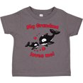 thumbnail image 3 of Inktastic My Grandma Loves Me Orca Family Boys or Girls Toddler T-Shirt, 3 of 5