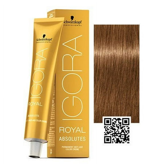 Schwarzkopf Igora Royal Absolutes Permanent Color Choose Your Shade ( Shade:6-70 Dark Blonde Copper Natural;)