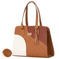thumbnail image 2 of Bolso de mujer FANA Aleyna Color Blanco / Camel Premium M3803!!!, 2 of 3