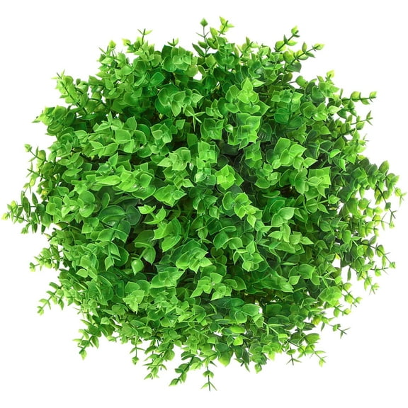 4 Bundles Artifical Spring Flower Outdoor Fake Plant Decor UV Resistant Faux Plastic Plants Hanging Plante Halloween Flower for Home Garden Porch Thanksgiving Christmas Decorations