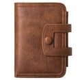 thumbnail image 1 of Monedero pequeño de piel para mujer Monedero pequeño con cremallera para mujer Tarjetero con compartimento para monedas y protección RFID, 1 of 5