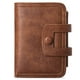 thumbnail image 1 of Monedero pequeño de piel para mujer, cartera con cremallera, tarjetero con compartimento para monedas y protección RFID, 1 of 5