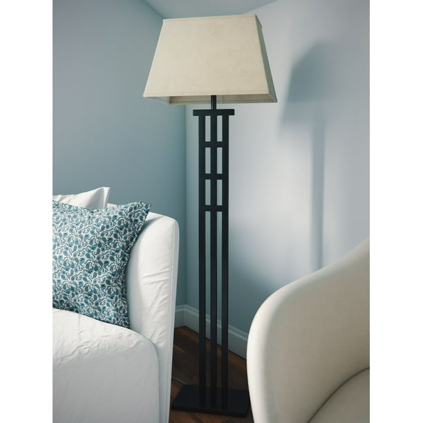 Kenroy Home Tall Mission Inspired Floor Lamp With Bronze Color Finish Com Kenroy Home Tall Mission Inspired Floor, 3 Way Floor Lamps For Living Room