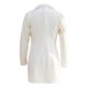 thumbnail image 2 of TaTaai V-Neck Gabardine Dress Women, Long Sleeve Solid Color Shift Dress, Structured Midi Office Wear, Fall Winter Professional Outfit Gift, 2 of 5