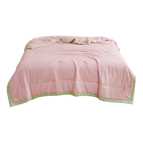 90x79IN Best Comforters for Hot Sleepers, Antibacterial Silk Air Conditioning Quilt Fade Resistant Cooling Blankets for Hot Sleepers, Room Decor Aesthetic for Chair, Sofa, Home Decor