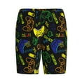 thumbnail image 4 of Gaeub Game Play Printed Men's Short Pajama Pants, Lightweight Lounge & Sleep Bottoms Keep You Cool - XX-Large, 4 of 9