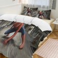 thumbnail image 1 of Spider Man Crawl 3-Piece Twin Bed Set, 1 of 4