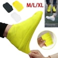 thumbnail image 3 of WATERPROOF Silicone SHOE COVER Protective Water RUBBER Boot Overshoe Foot R1Q2, 3 of 9