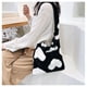 thumbnail image 1 of Bolsos Bolsa de Axila con Un Hombro con Estampado Vintage para Niñas de Negro Colcomx Bolso de mujer, 1 of 7