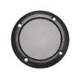 thumbnail image 1 of Unique Bargains Speaker Grill Cover 3.5 Inch Mesh Decorative Circle Subwoofer Protector Black, 1 of 3