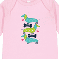 thumbnail image 4 of Inktastic Dachshund Dog Lover Polka Dot Puppies Girls Long Sleeve Baby Bodysuit, 4 of 5