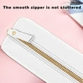 thumbnail image 3 of Up to 60% off Pencil Cases, Leather Pen Bag Business Office Pen Storage Bag Pen Portable Leak-proof Zipper Bag Back to College, 3 of 8