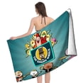 thumbnail image 4 of La Morsa Cantante Toalla de playa de secado rápido con diseño temático, regalo para mujeres y niñas, ideal para cumpleaños, fans, amantes de la música, uso en la playa o al aire libre, 78 × 160 cm, 4 of 6