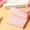 Pink, variant on Mrrzels Repositionable Sticky Notes, Pink 3 x 3 Inch Tear-Off Memo Pad with 100 Sheets and Quick-Tear Edges for Business Document Flagging and Daily Agenda Management