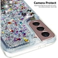 thumbnail image 5 of Glitter Case for Samsung S24+ Plus, Galaxy S24+ Plus Liquid Case Cute Pink Moving Liquid Floating Sparkle for Girls Women Clear Soft TPU Protective Cover for Samsung Galaxy S24+ Plus Dandelion, 5 of 14