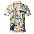 thumbnail image 3 of Polo Duck Hawaiian Shirts For Men Vacation Aloha Mens Polo Shirts Short Sleeve Shirts, 3 of 7