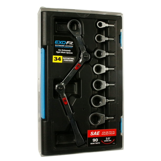 Allied International Exo-Fit 9-Piece Metric Extreme Access