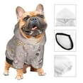 thumbnail image 3 of Haiem Safari Animals for Winter Dog Hoodie Sweatshirts with Pockets Warm Dog Clothes for Small Dogs Chihuahua-Medium, 3 of 7