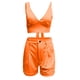 thumbnail image 5 of Traje de cintura de color sólido de verano para mujer Traje de dos piezas casual de moda Wmkox8yi bvn721, 5 of 7