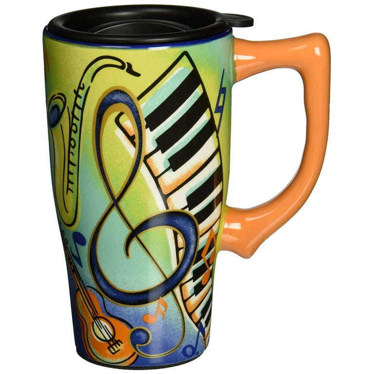 IN STOCK, Turquoise Ceramic Travel Coffee Mug With Silicone Lid, Pottery to  Go Coffee Mug, Small Commuter Mug, Coffee Craver Gift 