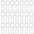 thumbnail image 3 of 100 Pcs Plastic Buckles Banding Strapping Clips Plastic Poly Strapping Buckles For Plastic Strapping Packing And Shipping, 3 of 8