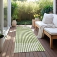 thumbnail image 6 of Addison Rugs Chantille Indoor/Outdoor Transitional Geometric, Abstract Green Washable Runner Rug, 2'3" x 7'6", 6 of 6
