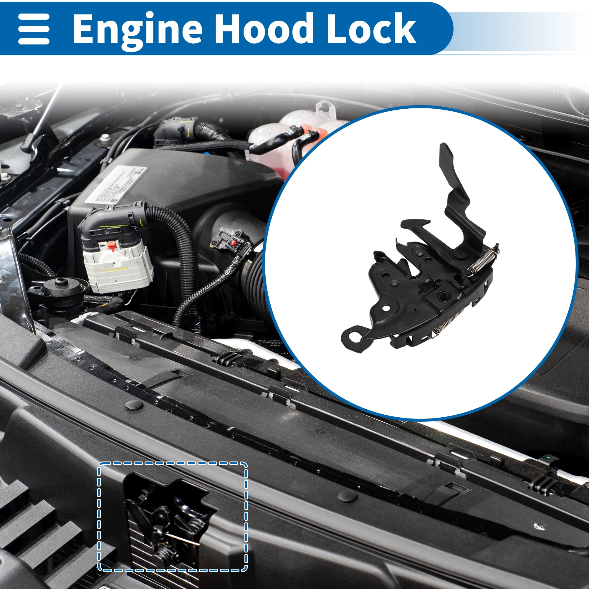 Unique Bargains Hood Latch Assembly for Nissan Sentra 2004-2006 Engine Hood Lock