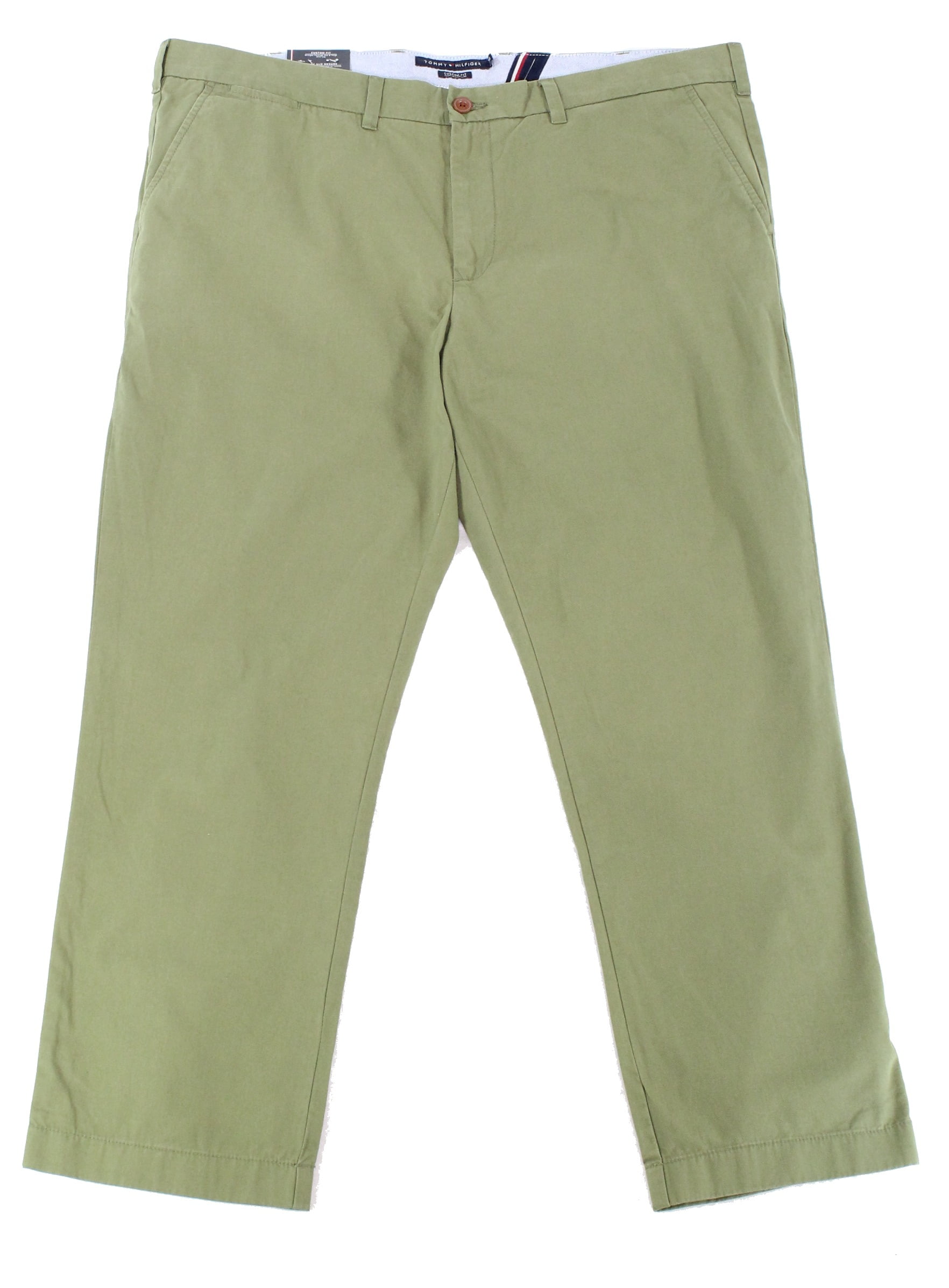 Tommy Hilfiger - Tommy Hilfiger NEW Green Mens Size 36x34 Khakis Chinos ...