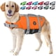 thumbnail image 1 of Chaleco salvavidas para perros EMUST L, impermeable, de alta flotabilidad, naranja, 1 of 5