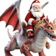 thumbnail image 4 of 2 PCS ACRYLIC Santa Dragón Flying 2d Dinosaurio Flat Dinosaur Del Automóvil Navidad (#1), 4 of 5