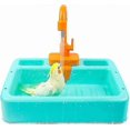 thumbnail image 1 of Bird Bathtub Parrot Shower Box Bathing Tub Container Cage Accessory For Small Medium Parakeet Cleaning Supplies, 1 of 5