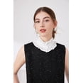 thumbnail image 4 of YEKEYI False Collar Blouse Half Shirts Detachable Fake Blouse Women Faux Shirt, 4 of 9