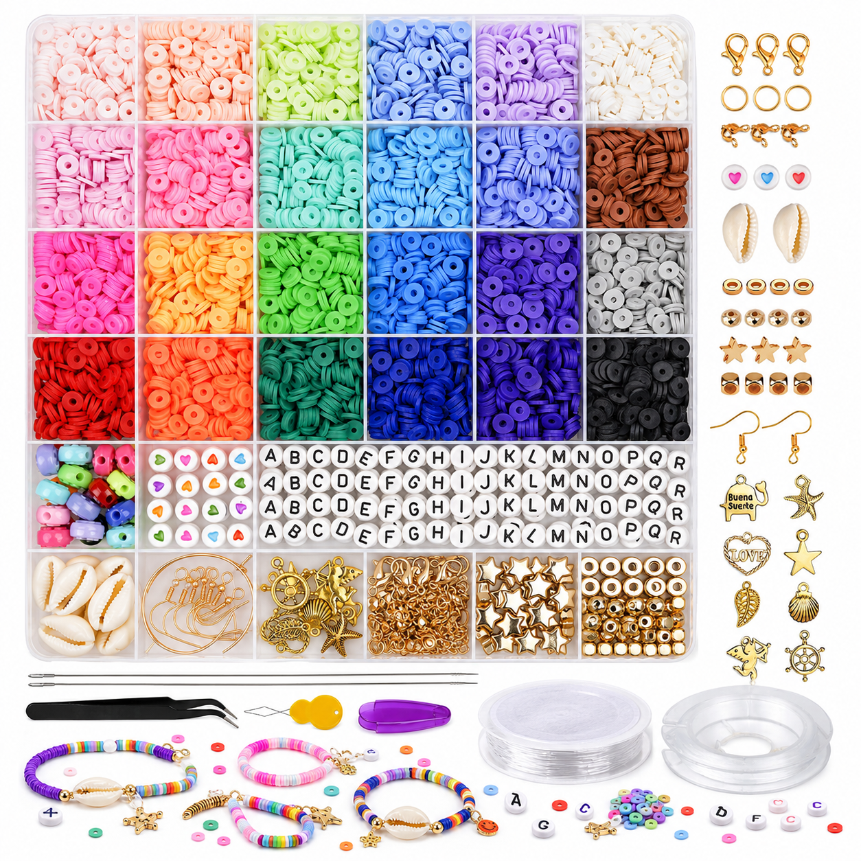 Cra-Z-Art Be Inspired Ultimate Bracelet Studio, 41 Piece Unisex