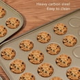 thumbnail image 1 of Heavy Duty Non Stick Baking Tray Oven Pan For Cookies Pastries Durable Even Heating Sheet Home Kitchen Use Easy Clean, 1 of 5