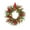 A, variant on Generic Christmas Lighted Wreath for Front Door, Red and Golden Artificial Holiday Wreath with Berries for Indoor Outdoor Home Decorations