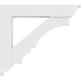 thumbnail image 3 of 5"W X 30"D X 30"H Standard Balboa Architectural Grade Pvc Bracket With Traditional Ends, 3 of 8