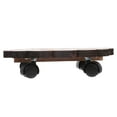 thumbnail image 3 of Miangastore 1pc Movable Flowerpot Tray With Wheels Rolling Plant Stand For Use For Garden Decor Easy Plant Mover, 3 of 8